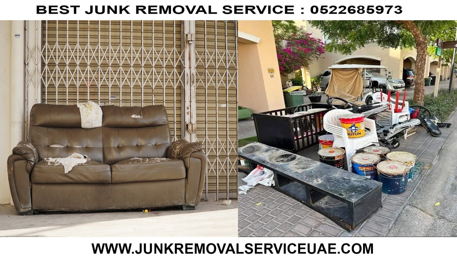 Garbage Collection Company in Dubai, Remove My Junk
